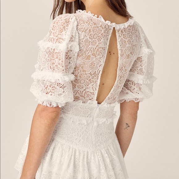 NWOT For Love and Lemons Jelena Mini Dress - Picture 6 of 9